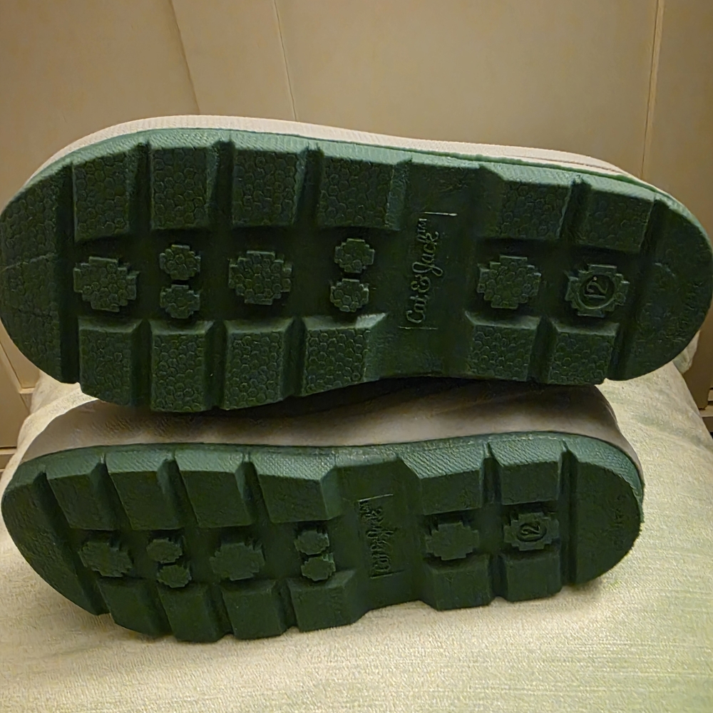Kids Durable Green Boots